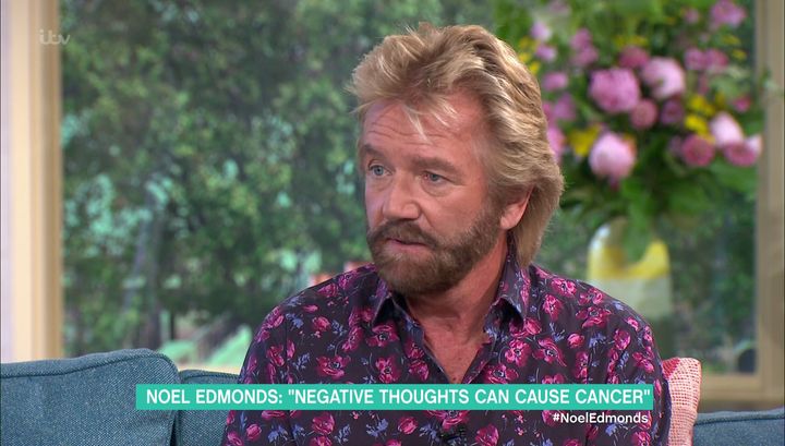 Noel Edmonds appeared on 'This Morning' to address his controversial comments