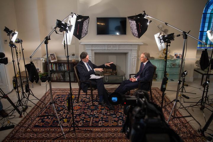 Tony Blair interviewed by John Micklethwait of Bloomberg