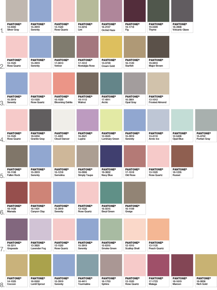 Pantone Color Names vs. What They Actually Look Like ...