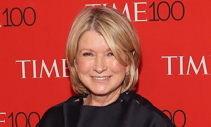 Martha Stewart attends the 2015 Time 100 Gala in New York City.