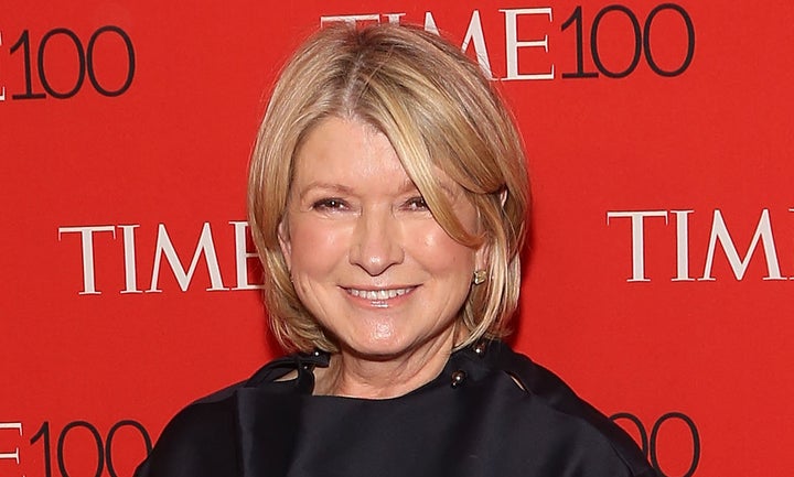 Martha Stewart attends the 2015 Time 100 Gala in New York City.