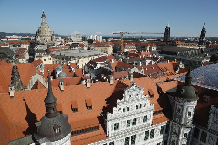 Dresden in Germany, where the controversial conference will run this week