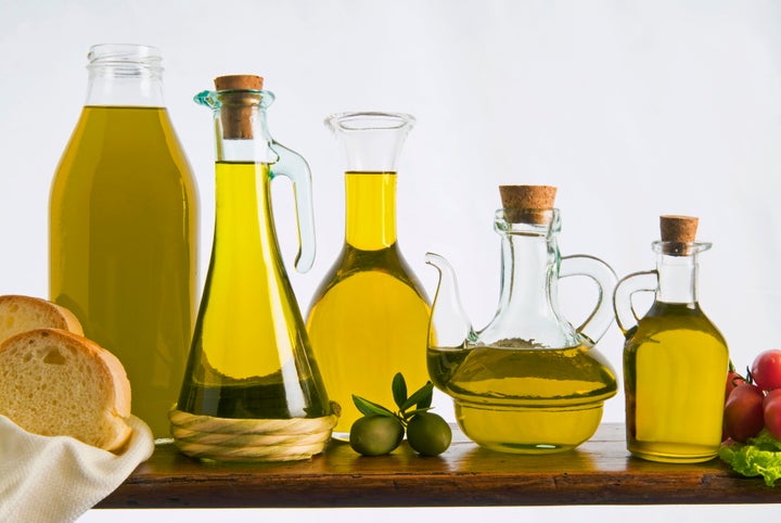 A high-fat Mediterranean diet rich in olive oil or nuts helped people lose more weight than a low-fat diet. 