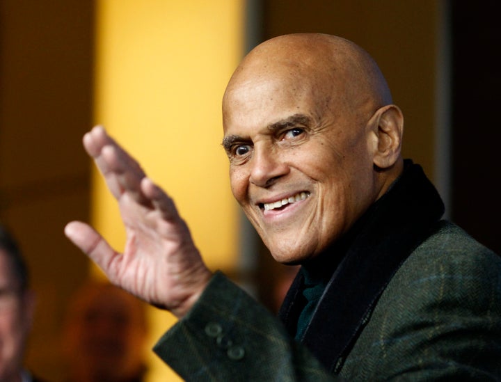 Singer, actor and activist Harry Belafonte. 