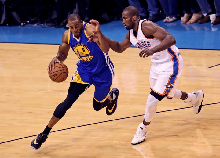 Golden State Warriors’ Andre Iguodala says his motto is: “Sleep good, feel good, play good.”