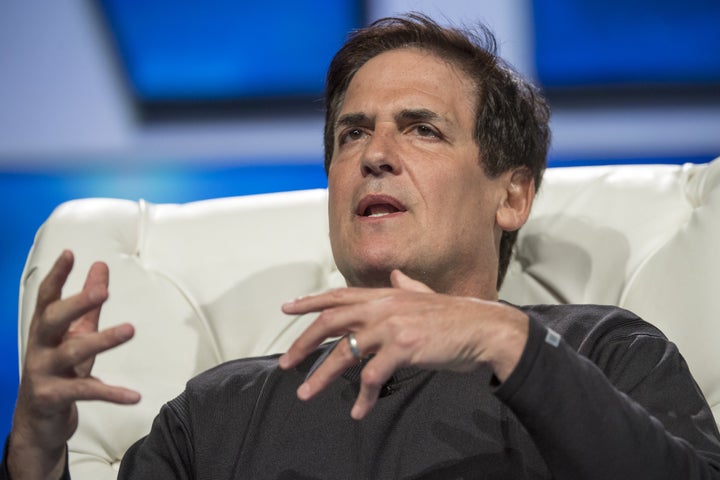 Mark Cuban, billionaire owner of the Dallas Mavericks.