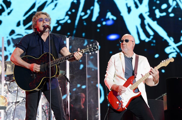 <strong>The Who's Roger Daltrey and Pete Townshend</strong>