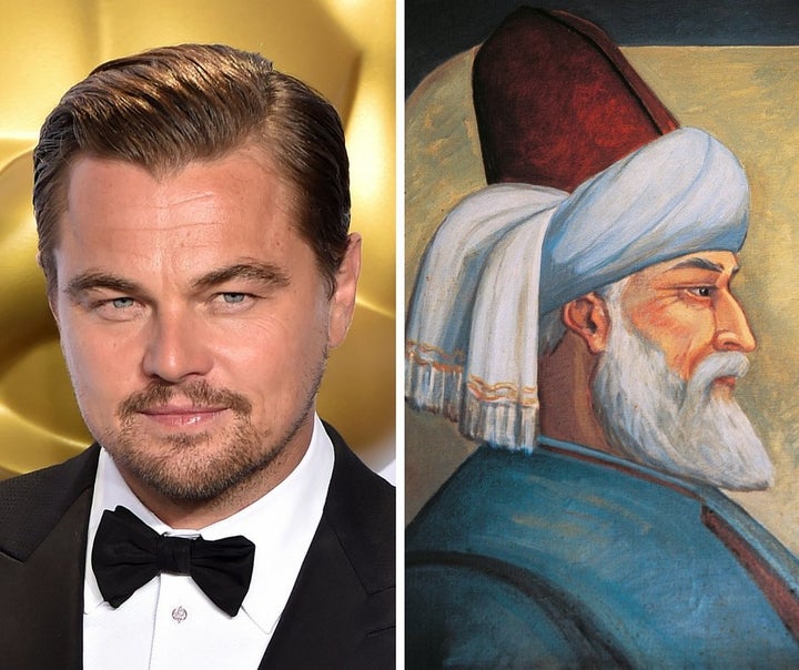 Would Leonardo DiCaprio be a "bold" choice to play Muslim Persian poet Rumi?