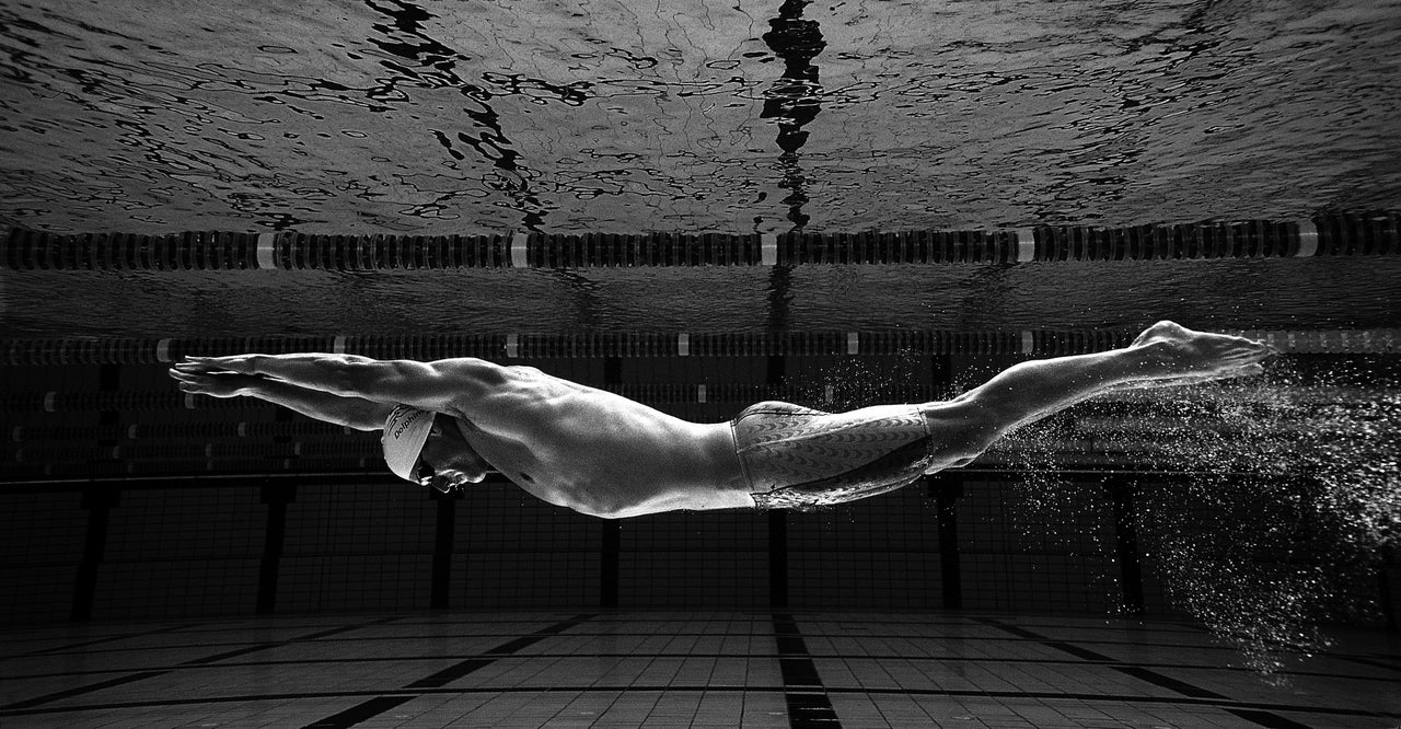 Brett Hawke during a feature shoot at Somerset College Pool on May 7, 2004, on the Gold Coast, Australia.