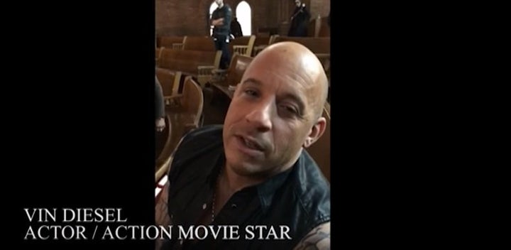 Vin Diesel encourages black boys to “be brilliant!”