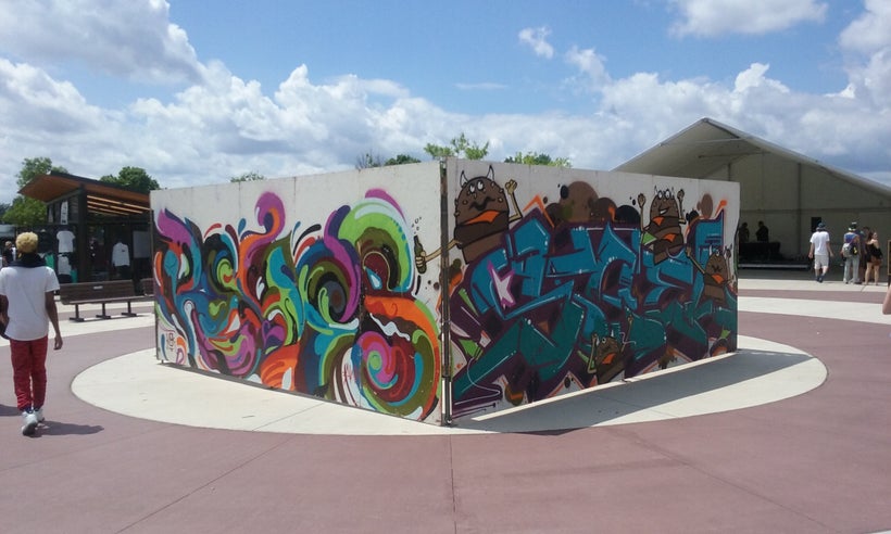 Graffiti Wall at Soundset Music Festival 2016
