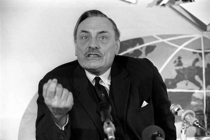 <strong>Enoch Powell's shocking 1968 speech drove politicians to limit themselves to saying 'anodyne and platitudinous' things about race, according to Phillips</strong>