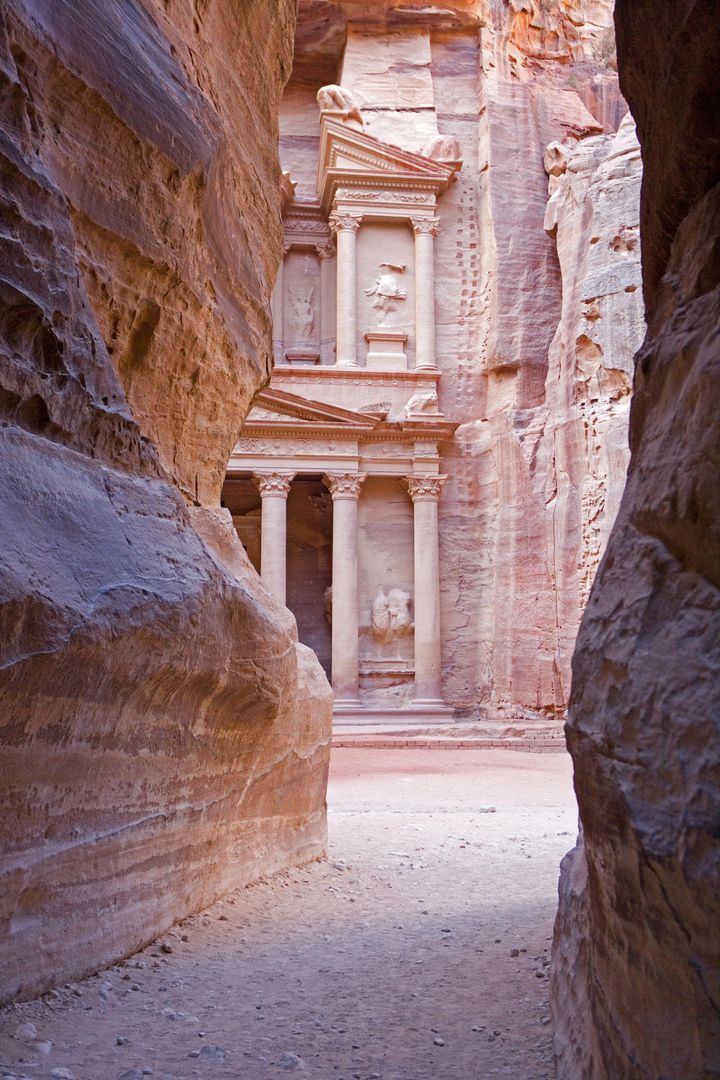Petra was established by the Nabataeans in 312BC