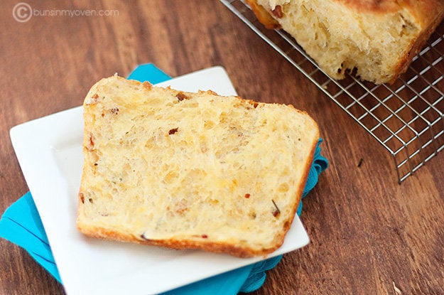 Cheesy Bacon Ranch Pull Apart Bread