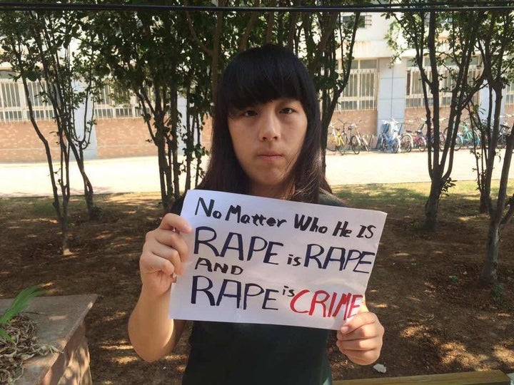 Feminists in China are speaking out on social media after a Stanford University student was given a six-month jail sente