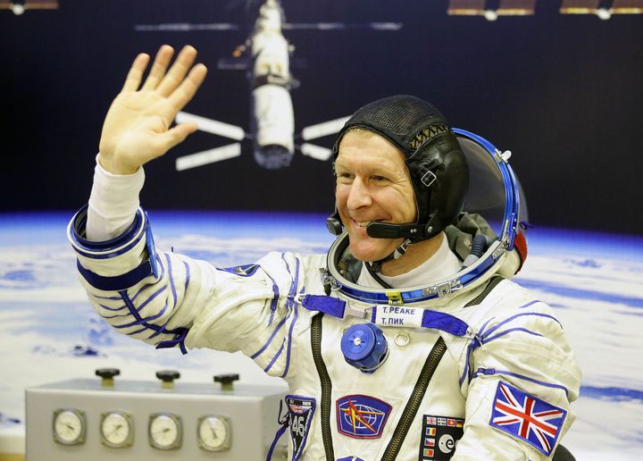 Tim Peake was awarded an Order of St Michael and St George