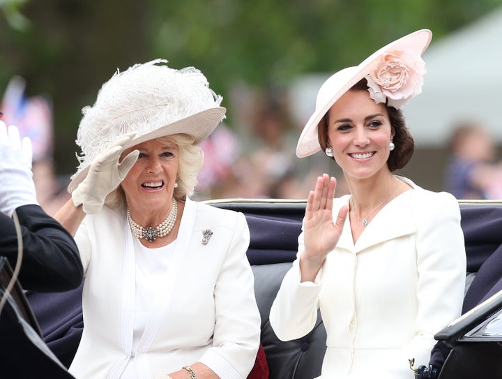 Princess Charlotte Makes Her First Trooping The Colour Appearance ...