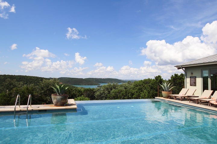 Infinity pool at Travaasa Resort.