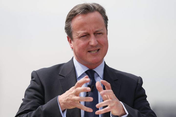 David Cameron, warning of the dangers of Brexit