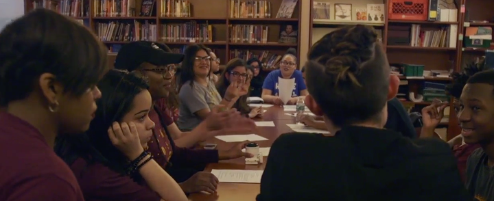 Students of IntegrateNYC4Me discuss their advocacy work.