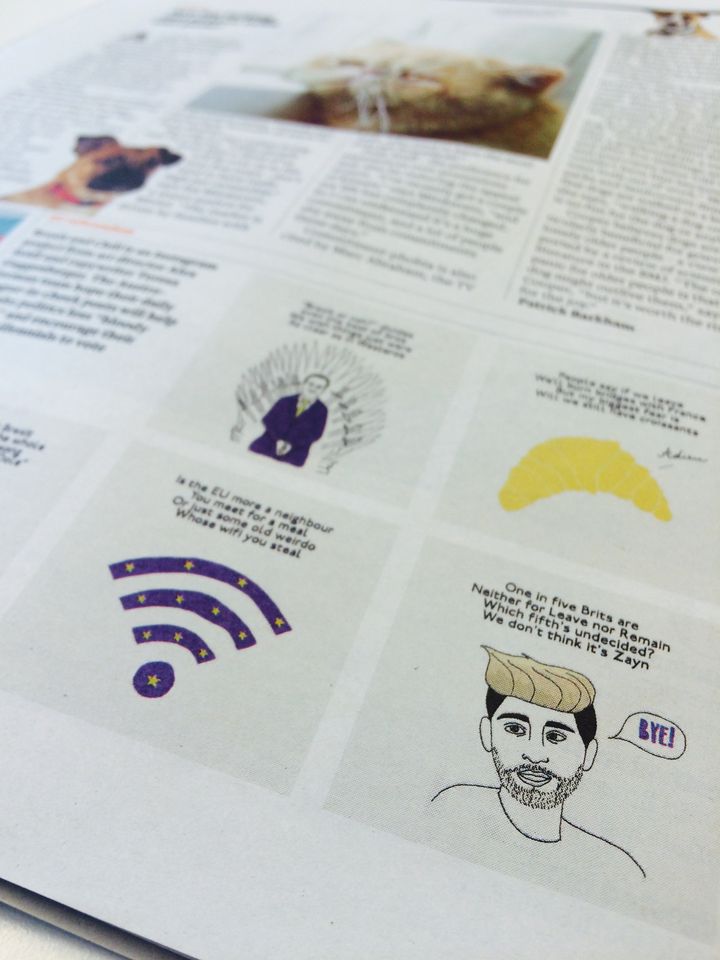 Seidl and Guggenberger's memes appeared in the Guardian's G2 magazine on Monday