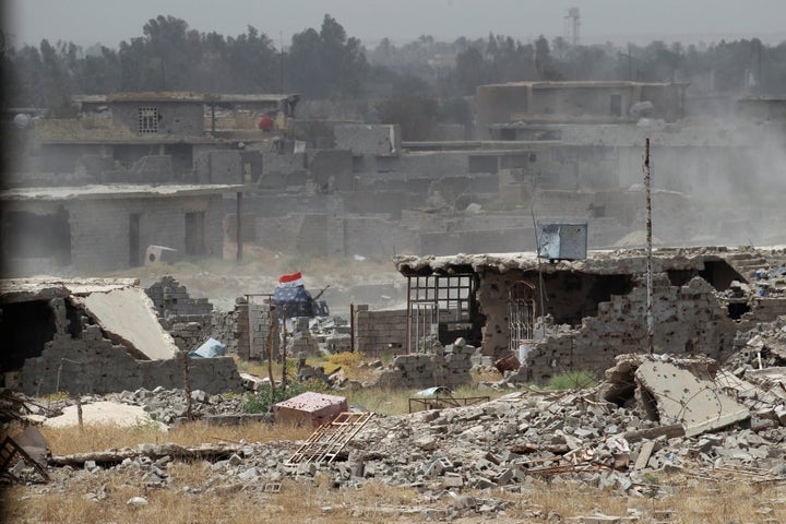 The participation of militias in the battle of Fallujah, just west of Baghdad, alongside the Iraqi army had already raised fe