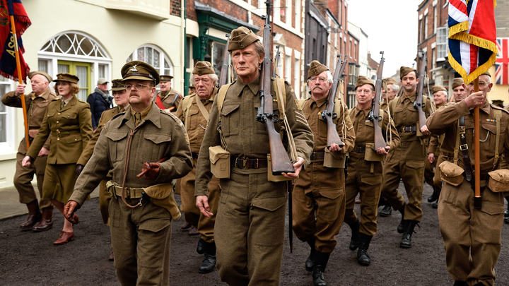 Daniel Mays (fourth right) says he was as intimidated by his modern co-stars as by the timeless favourites of yesteryear