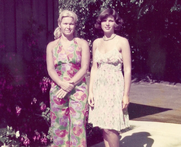 Terry Gaspard and her mother.