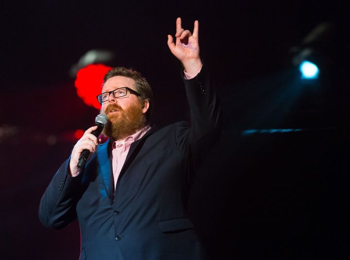 Frankie Boyle took part in group therapy for depression in his late teens and his first job after university was working in a mental health hospital