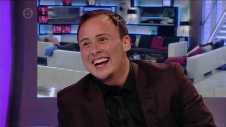 <strong>Luke Anderson at the 'BB' final in 2012</strong>
