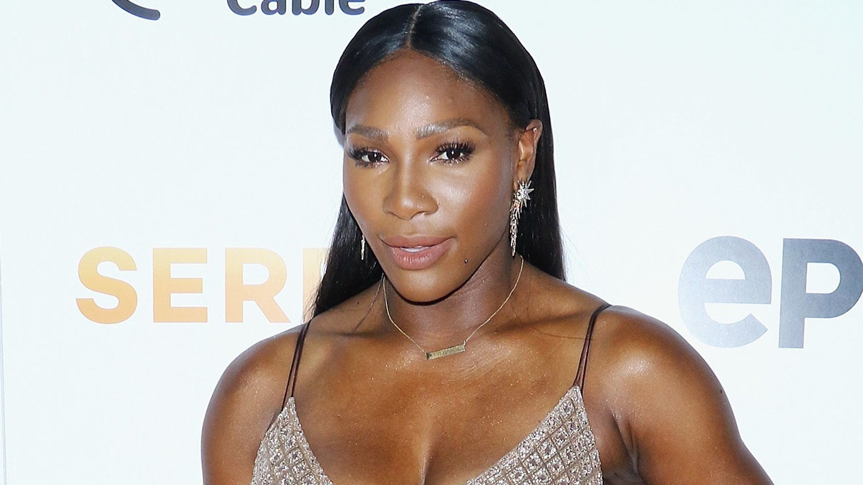 Serena Williams Steps Out In A Thigh High Slit AND A Crop Top ...