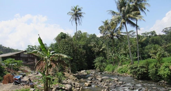 Rumah Kinangkung village in Indonesia