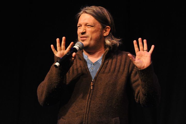 Richard Herring performs at the Edinburgh Fringe