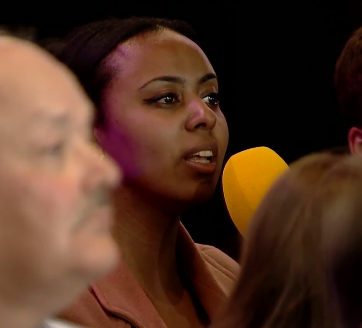 <strong>The audience member accused Johnson of being untrustworthy</strong>