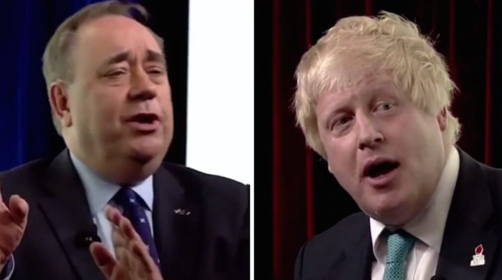 The interview between Salmond and Johnson drew parallels with that of Paxman and Michael Howard's exchange