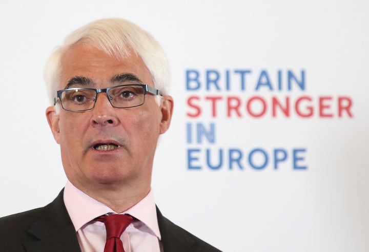 Former Labour Chancellor Alistair Darling