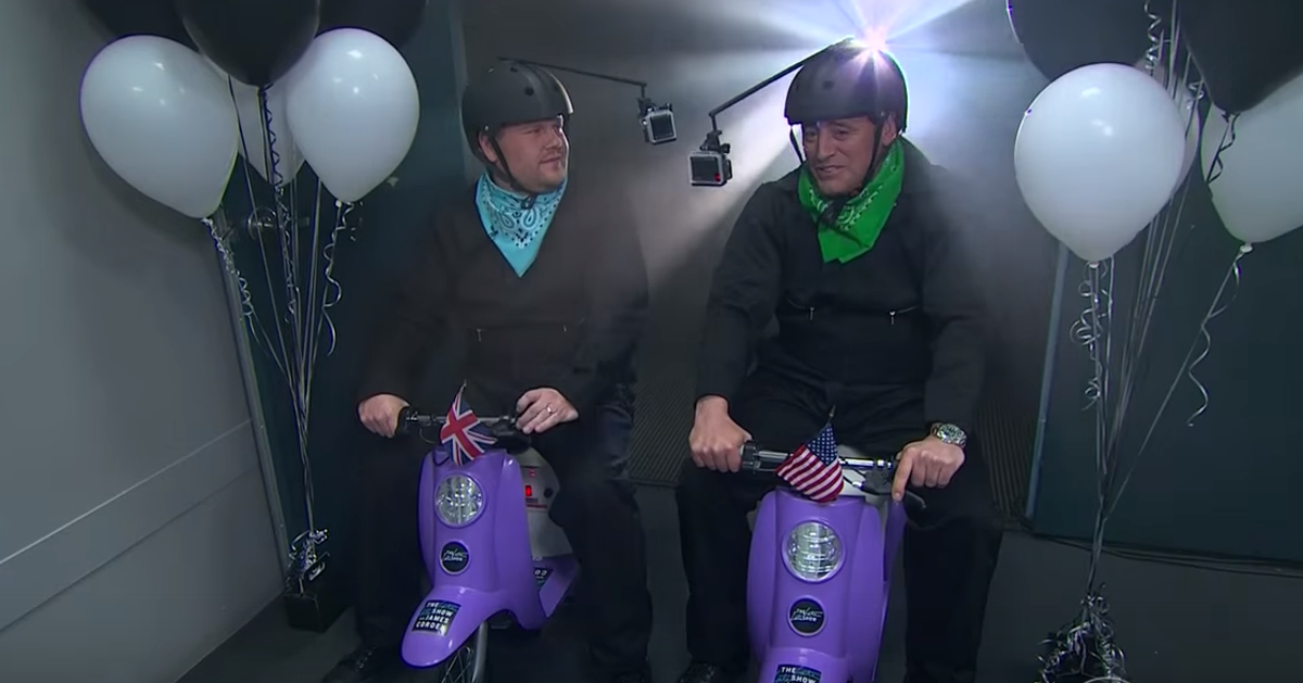 ‘Top Gear’ Matt LeBlanc Stars In James Corden’s ‘Bottom Gear’ Race