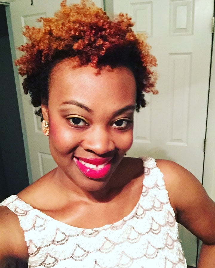Blond Twist-Out Four Years Natural