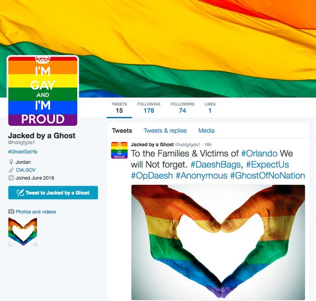 630px x 600px - Hackers Improve ISIS Twitter Accounts With Rainbows And Gay ...