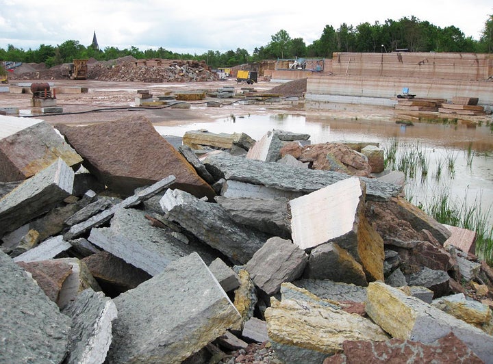 The limestone quarry in Sweden where the one-of-a-kind 470-million-year-old meteorite was discovered.