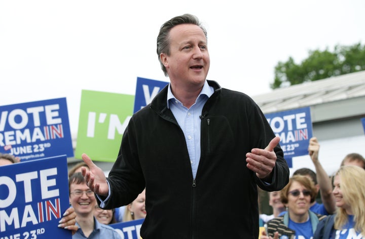<strong>Cameron said his Party was not in danger of splitting after high-level divisions over whether Britain should remain in the EU</strong>