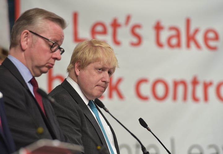 <strong>Cameron attacked some of Johnson and Gove's 'Leave' arguments as being 'completely untrue'</strong>
