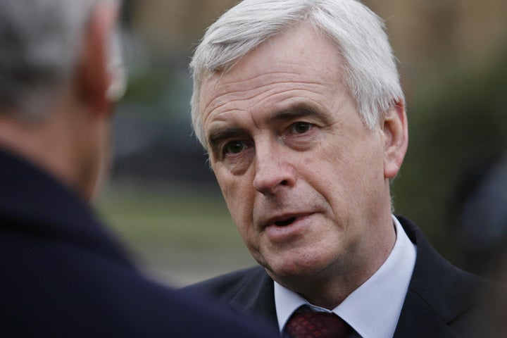 Shadow Chancellor John McDonnell