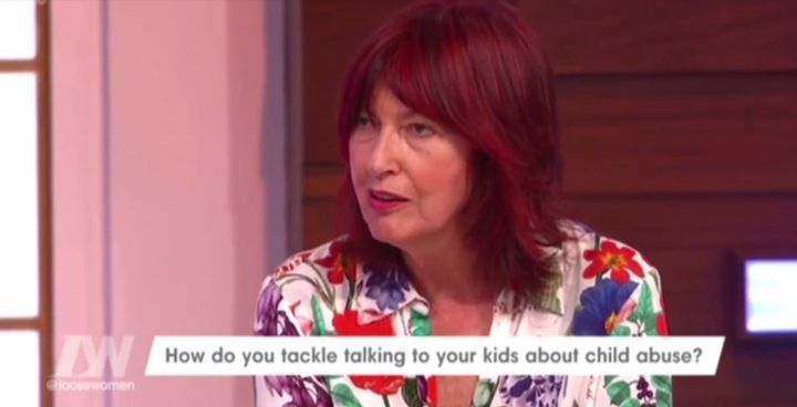 Janet Street Porter opened up about childhood abuse on 'Loose Women'