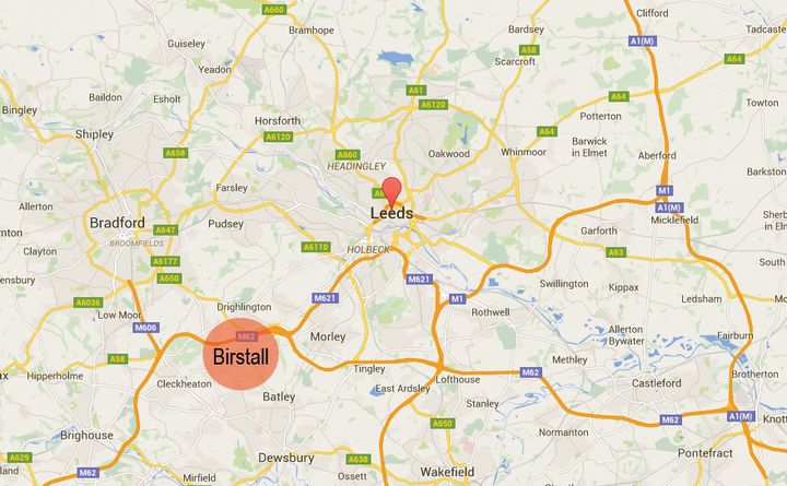 Jo Cox was shot in the town of Birstall, eight miles from Leeds in West Yorkshire