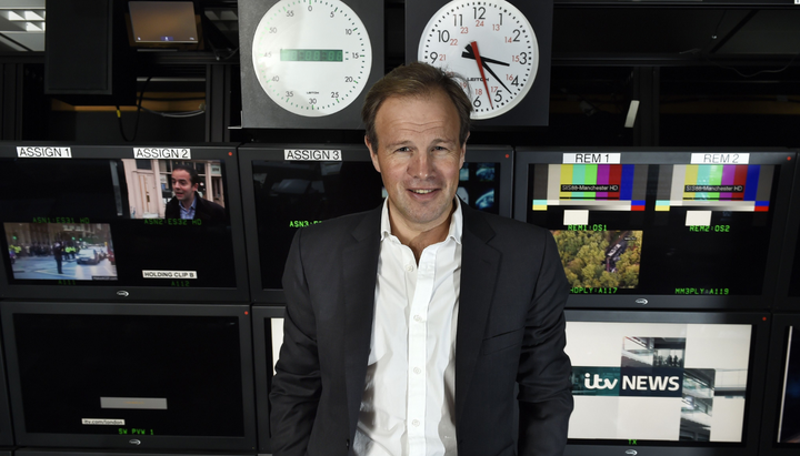 <strong>Current anchor Tom Bradby has adopted a more informal, chatty style</strong>