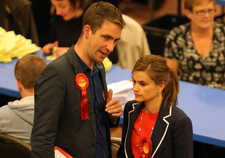 Jo Cox with her husband Brendan