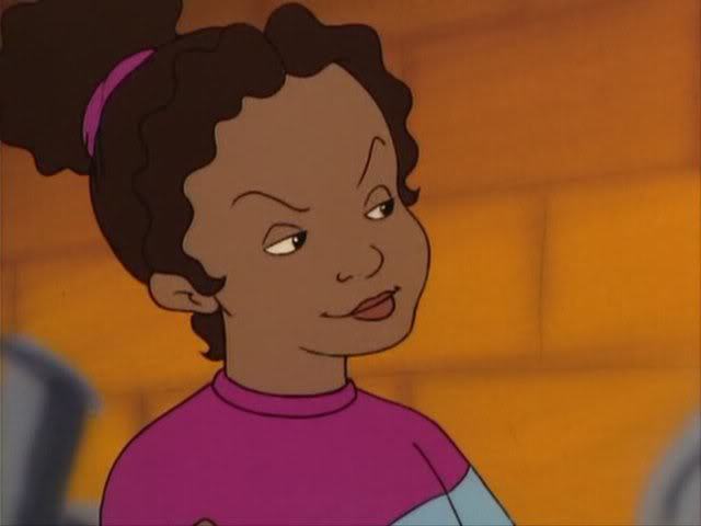 Keesha was one of the few animated characters to have natural hair.