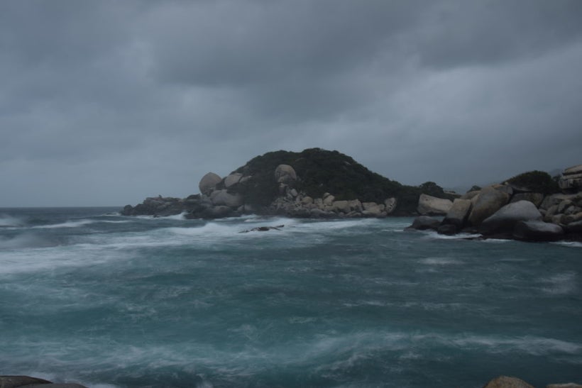 The view for Tayrona on my last night in the park.