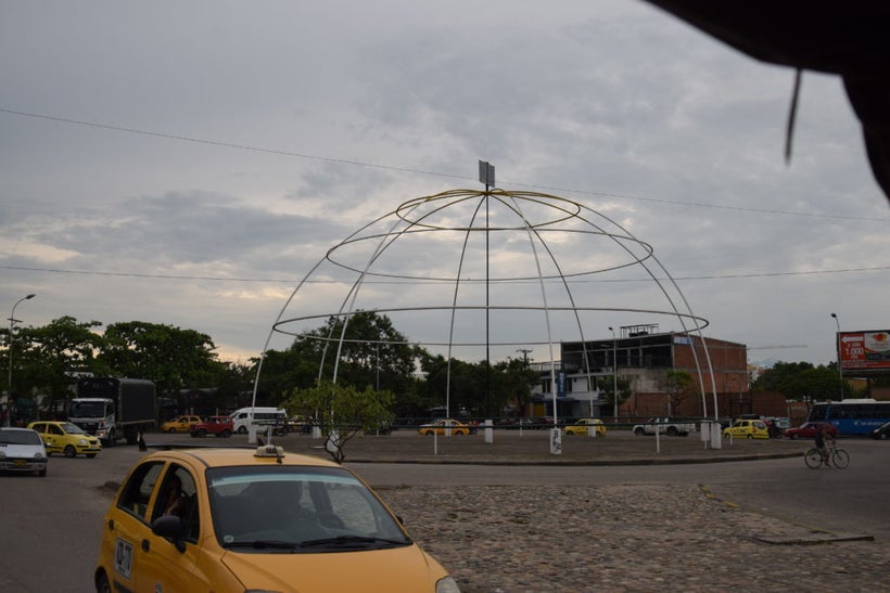 A view from one of my transports while in Colombia.